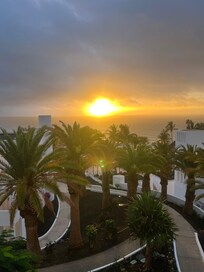 Vy från se rum vi bodde i