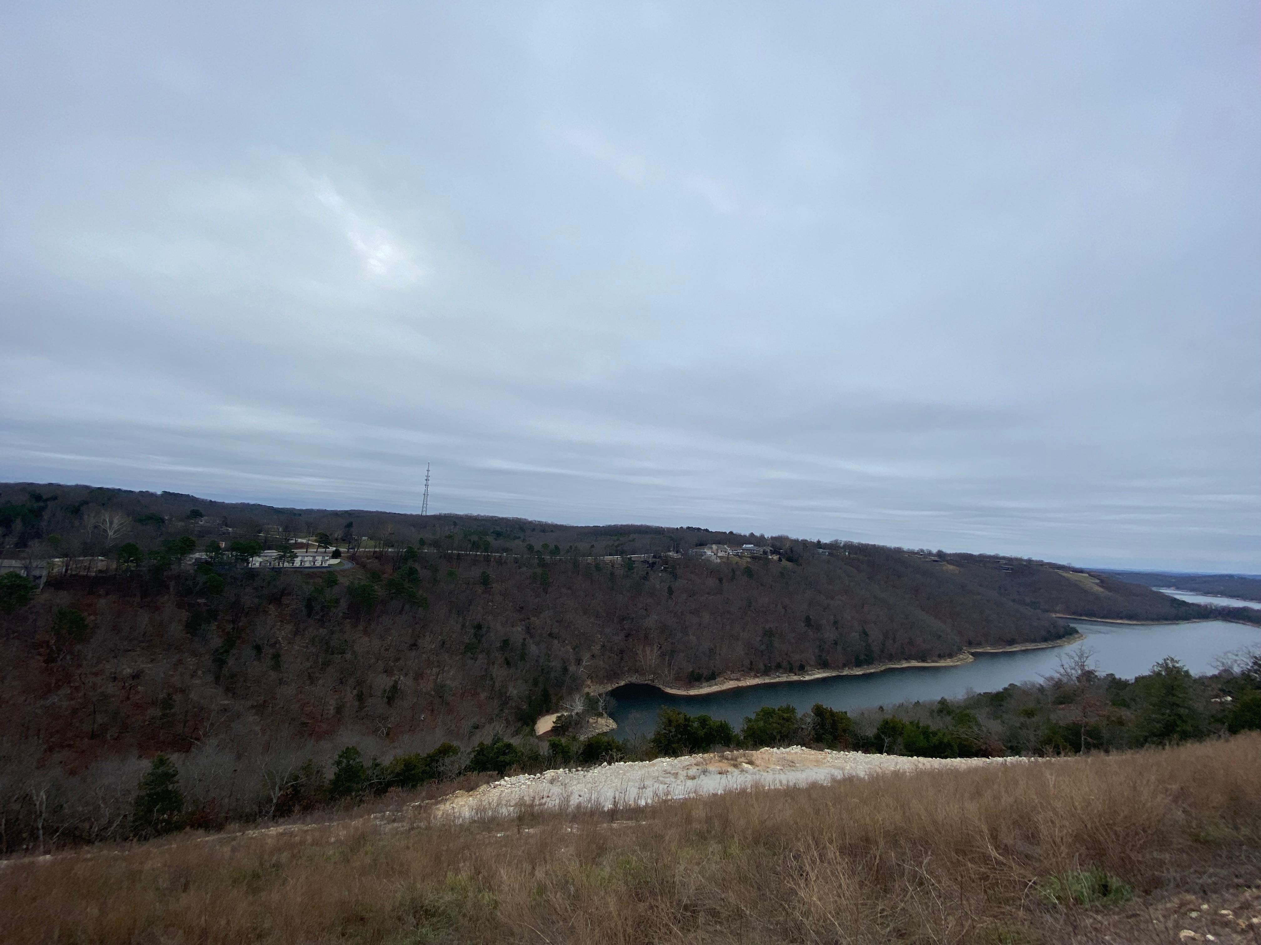 The view from the main floor deck—gorgeous and spacious!