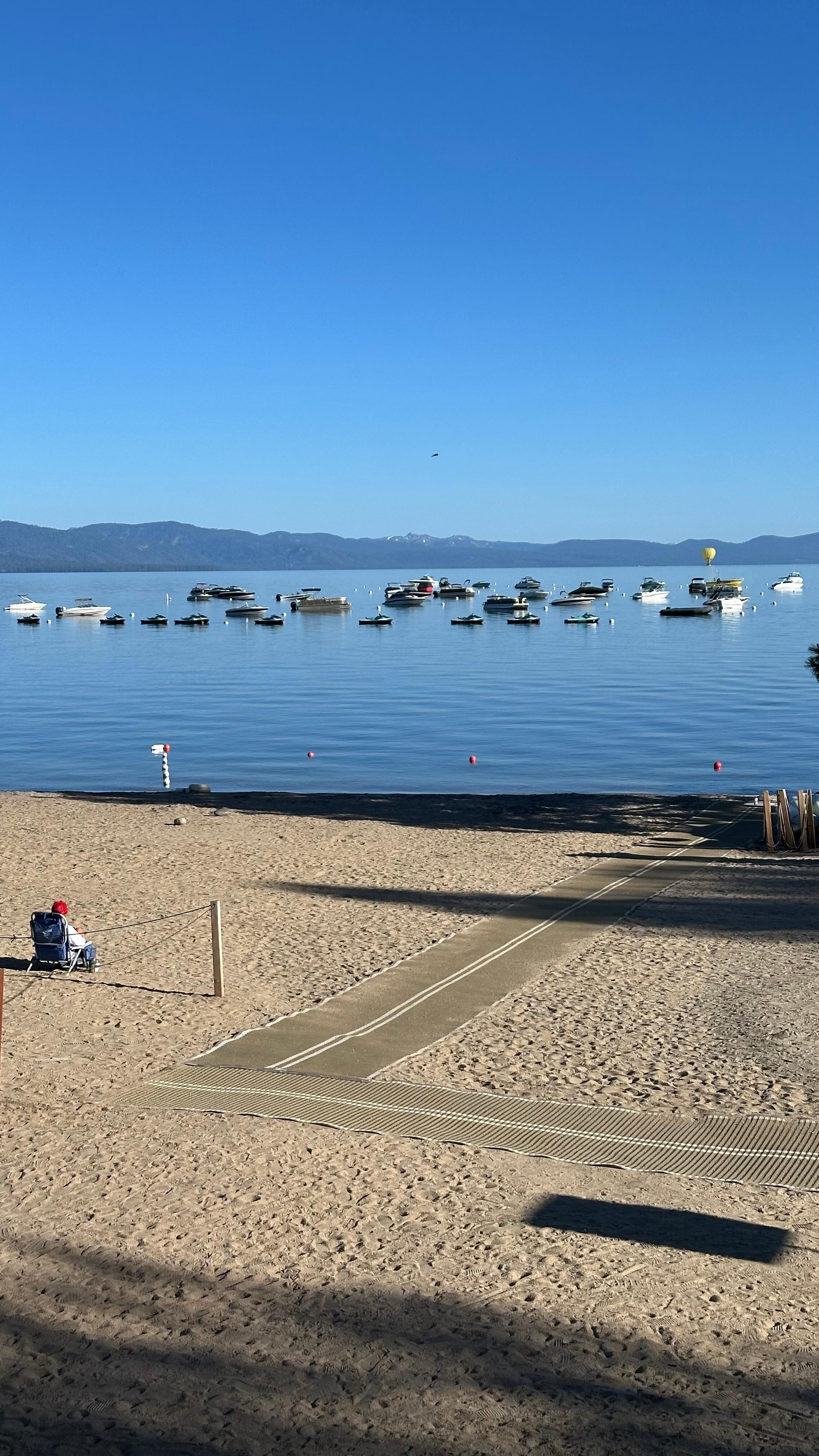 View from the balcony