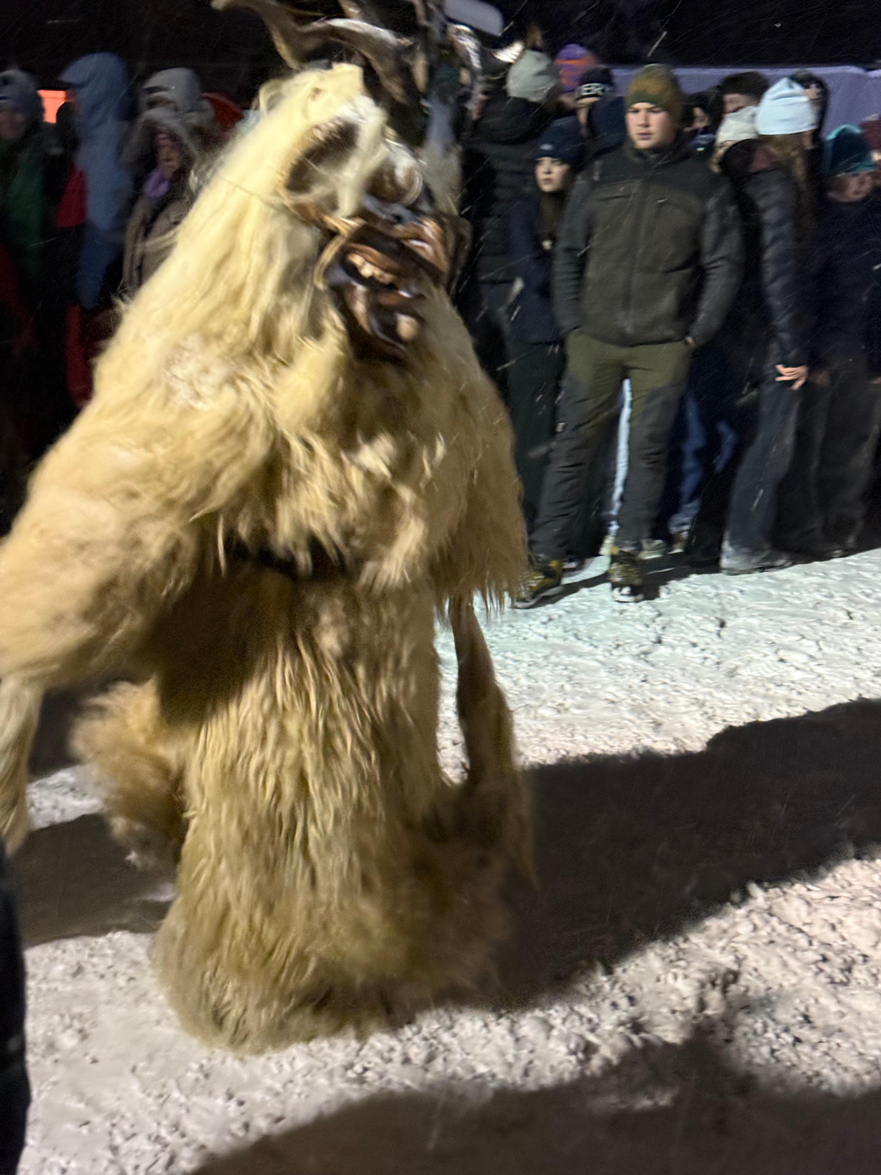 Perchtenlauf in Lungötz