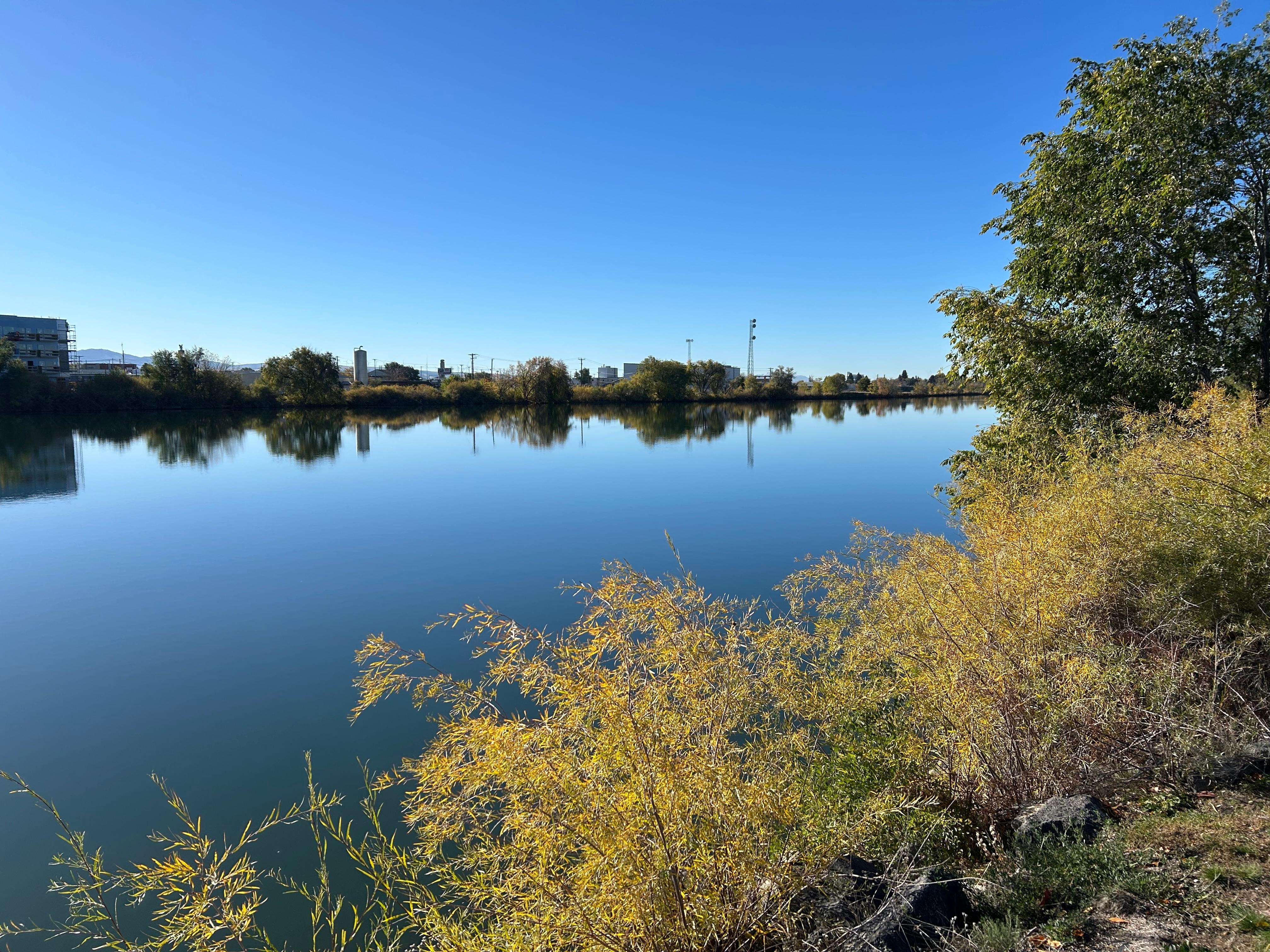 A five- minute walk from the hotel. 