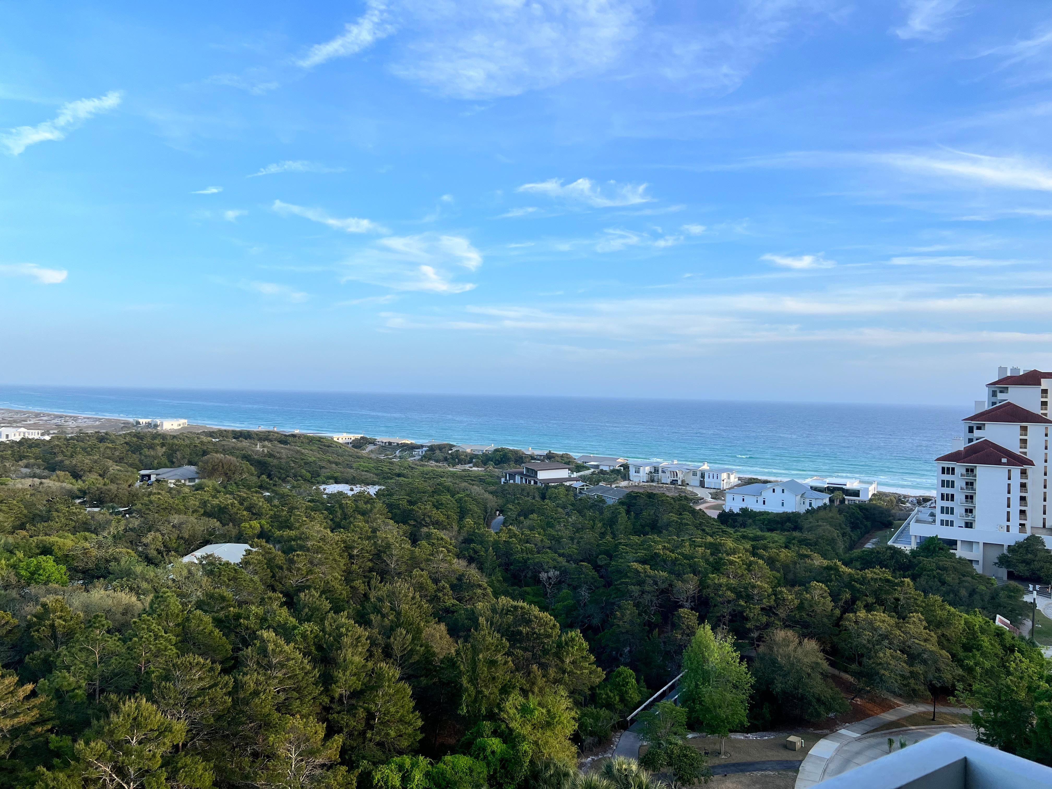 View from balcony, even better in person! 