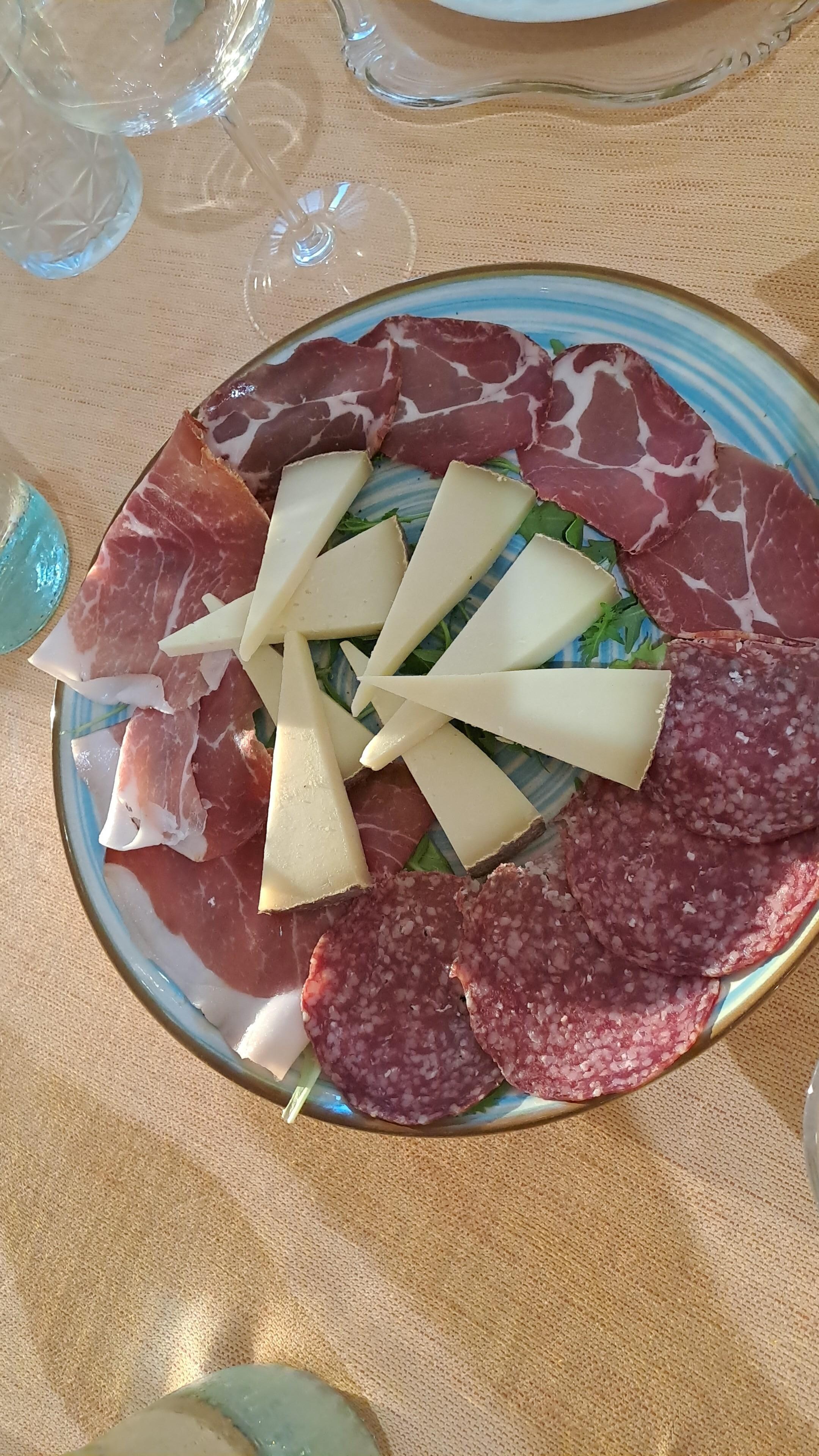 Tagliere salumi e formaggi
