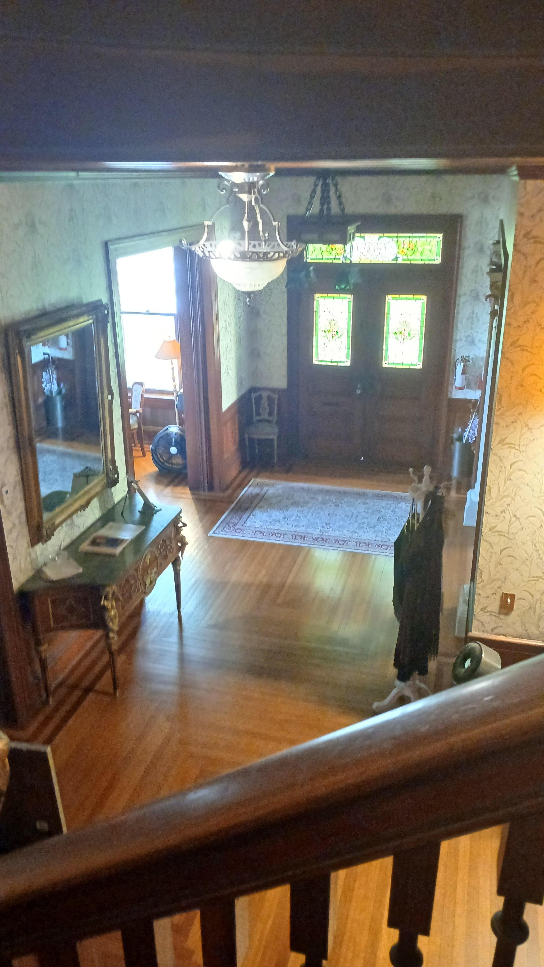 View of the entrance 