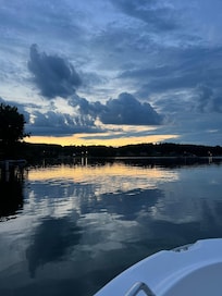 Evening on Lake Wateree.