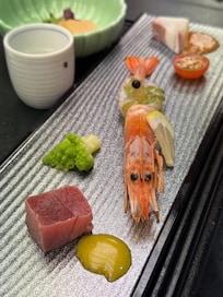 The sashimi is not fresh enough