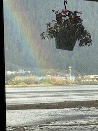 Loving the rainbow off the porch ❣️