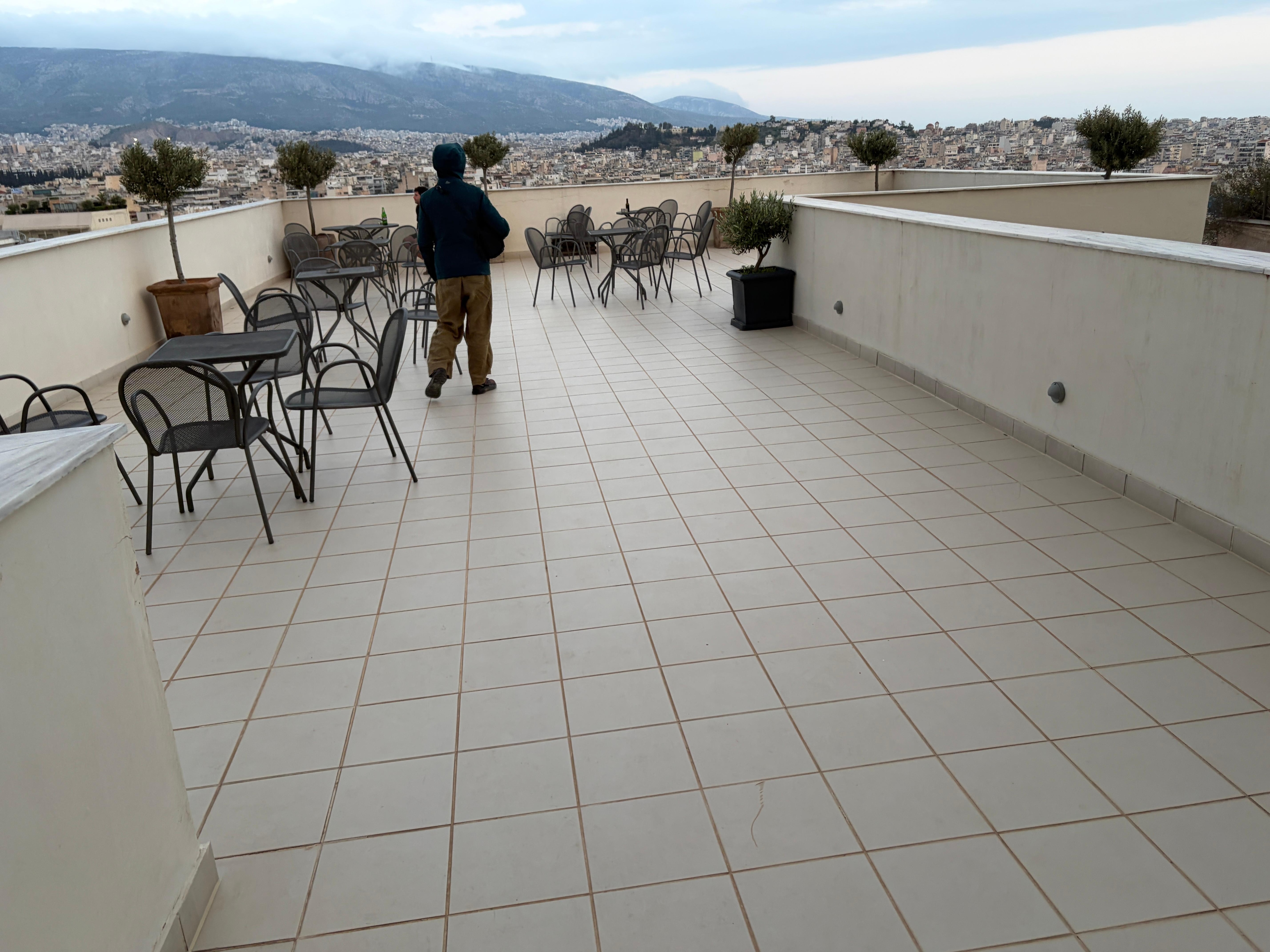 Vue depuis le roof garden 