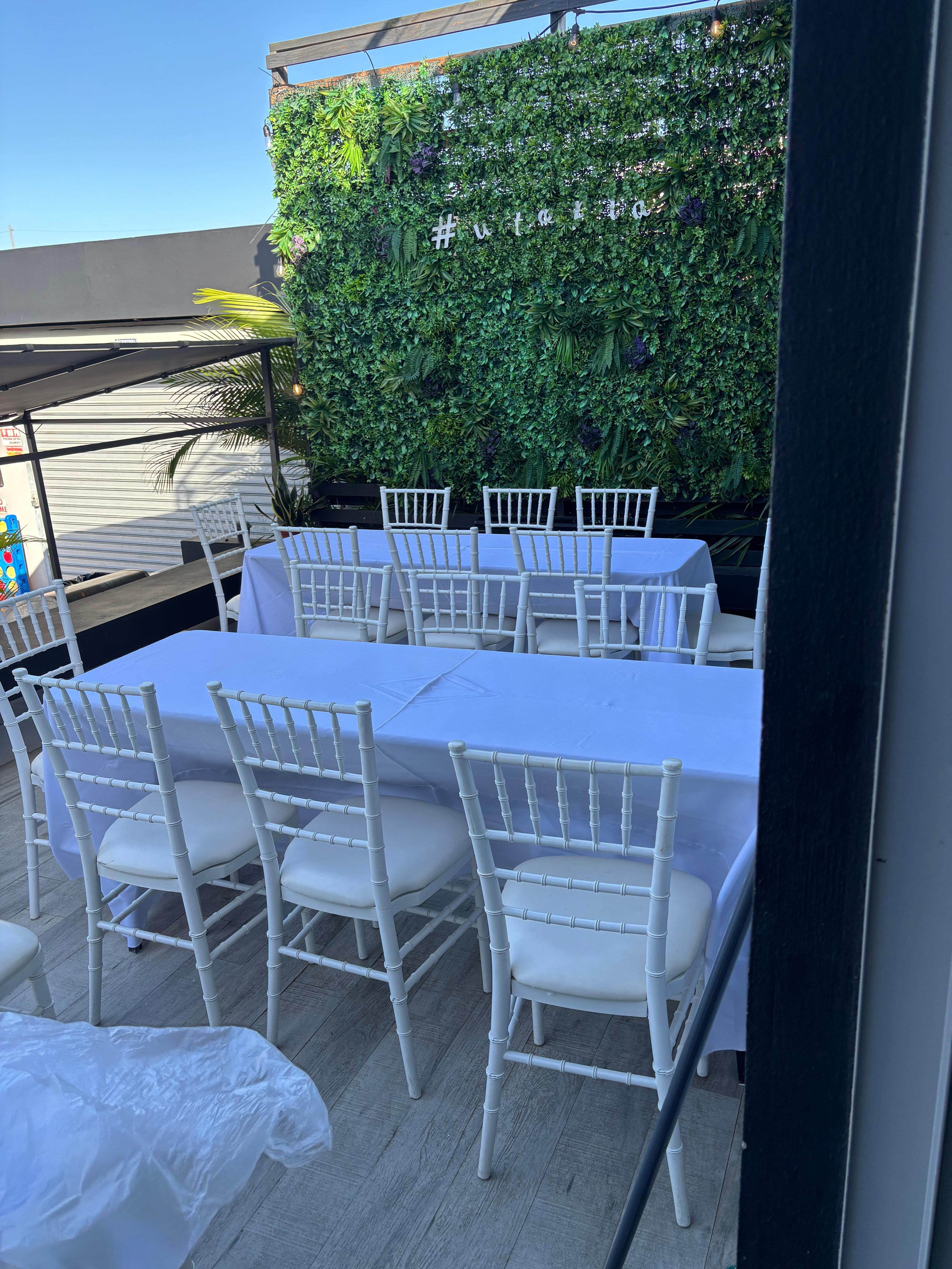 Rehearsal dinner decorations!