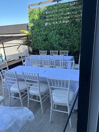 Rehearsal dinner decorations!