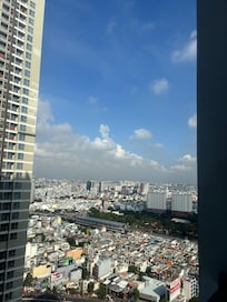 The view from the apartment
