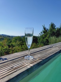 A well earned aperitif