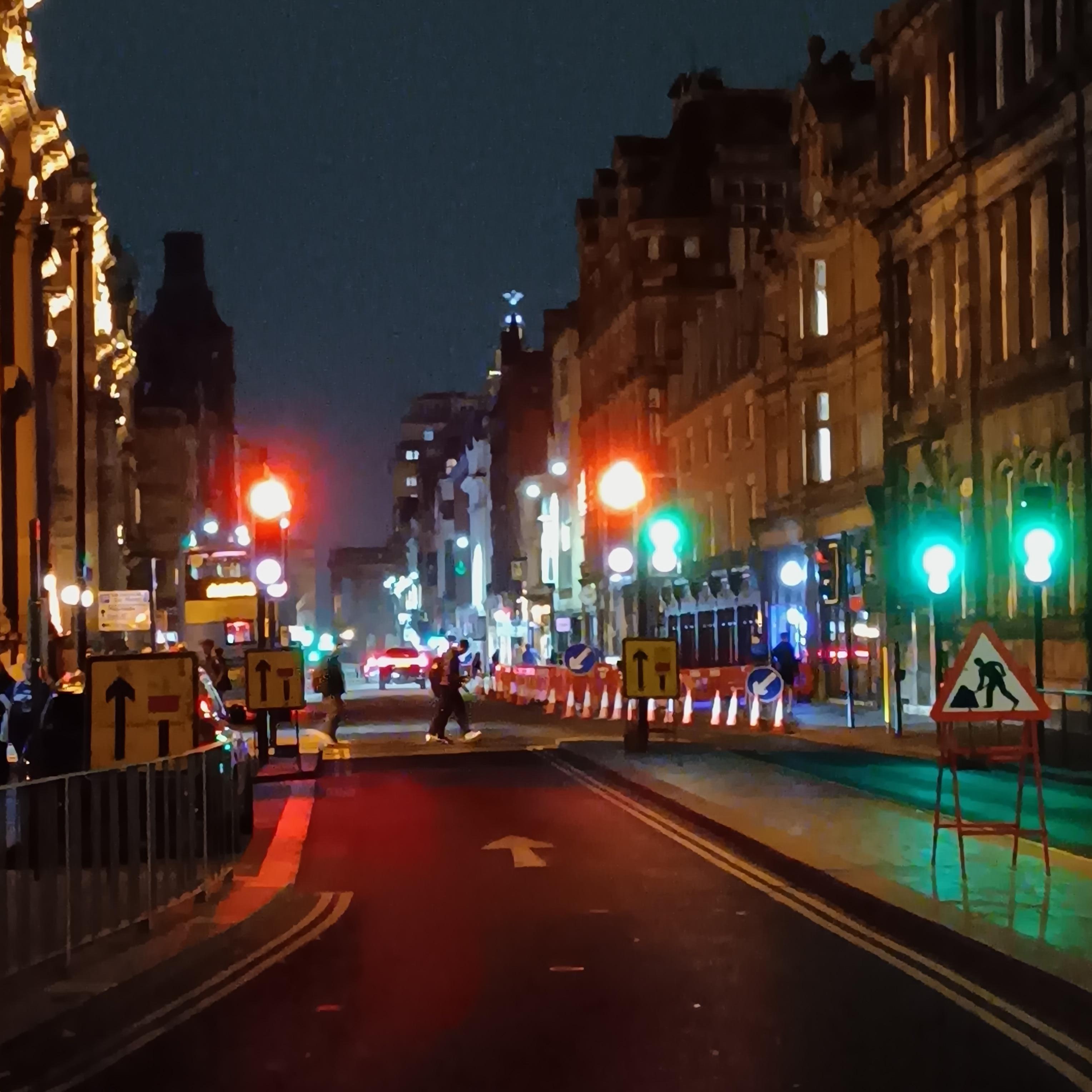 View from outside hotel 