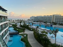 The view from our balcony