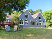 Back view of the house