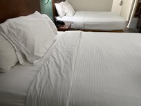 Beds not properly made