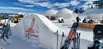 The Iglu Bar on the mountain