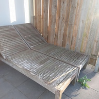 Hartholz Luxussonnenliegen