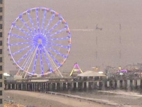 A view of the amusement park from the room.