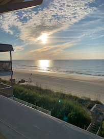 Sunrise from balcony