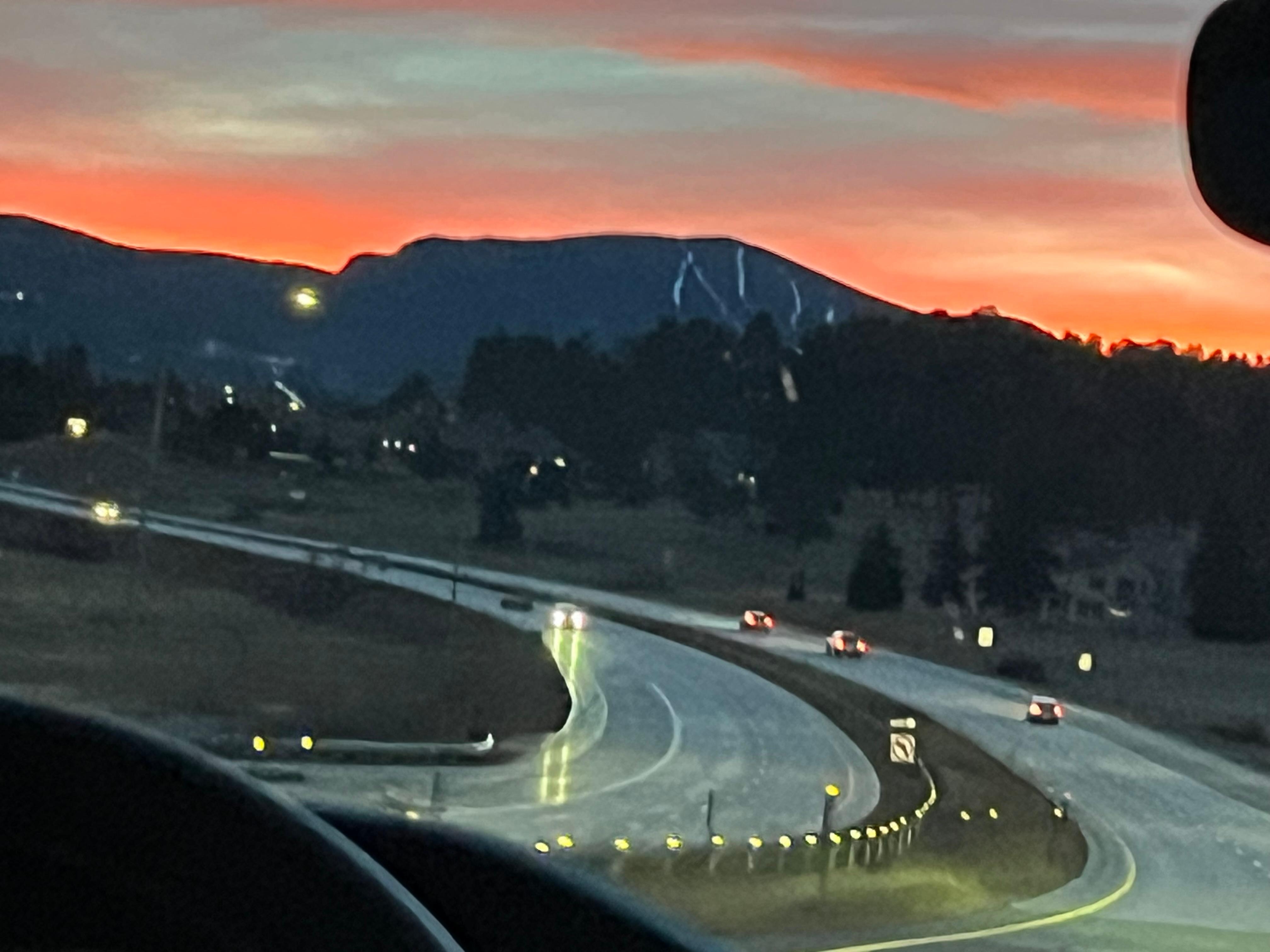 View from the balcony!