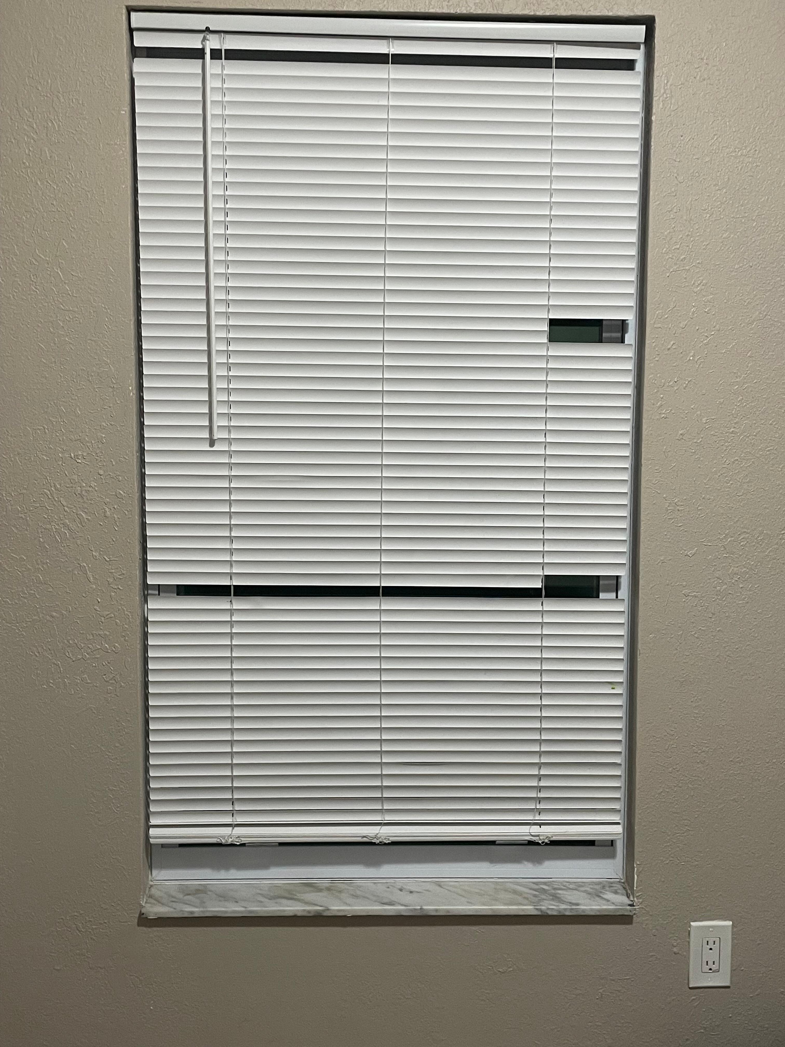 Broken blinds