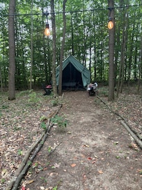 The setting- great