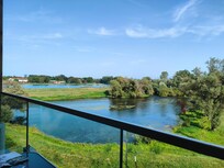 Blick vom Balkon