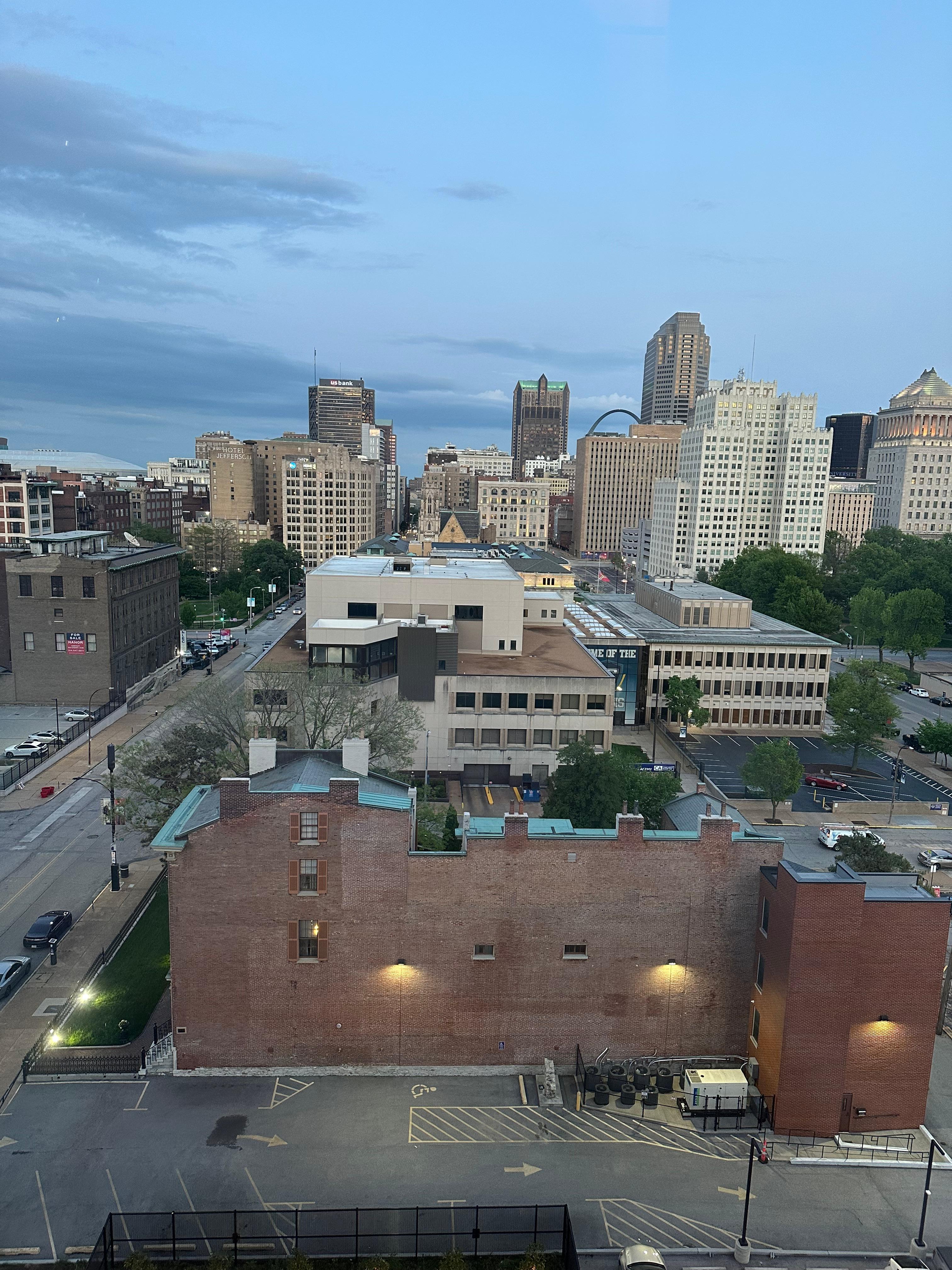 View from the hotel window