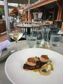 dining at Good Folk, at the hotel