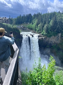 Snoqualmie Falls nearby