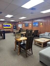One of the breakfast rooms