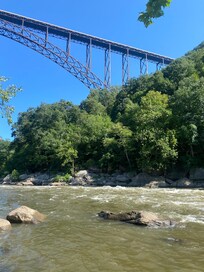 New a river Goege bridge