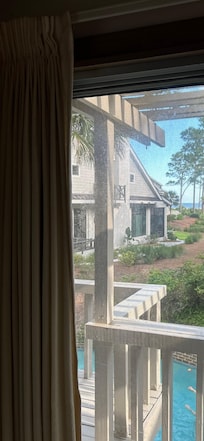View from the living room