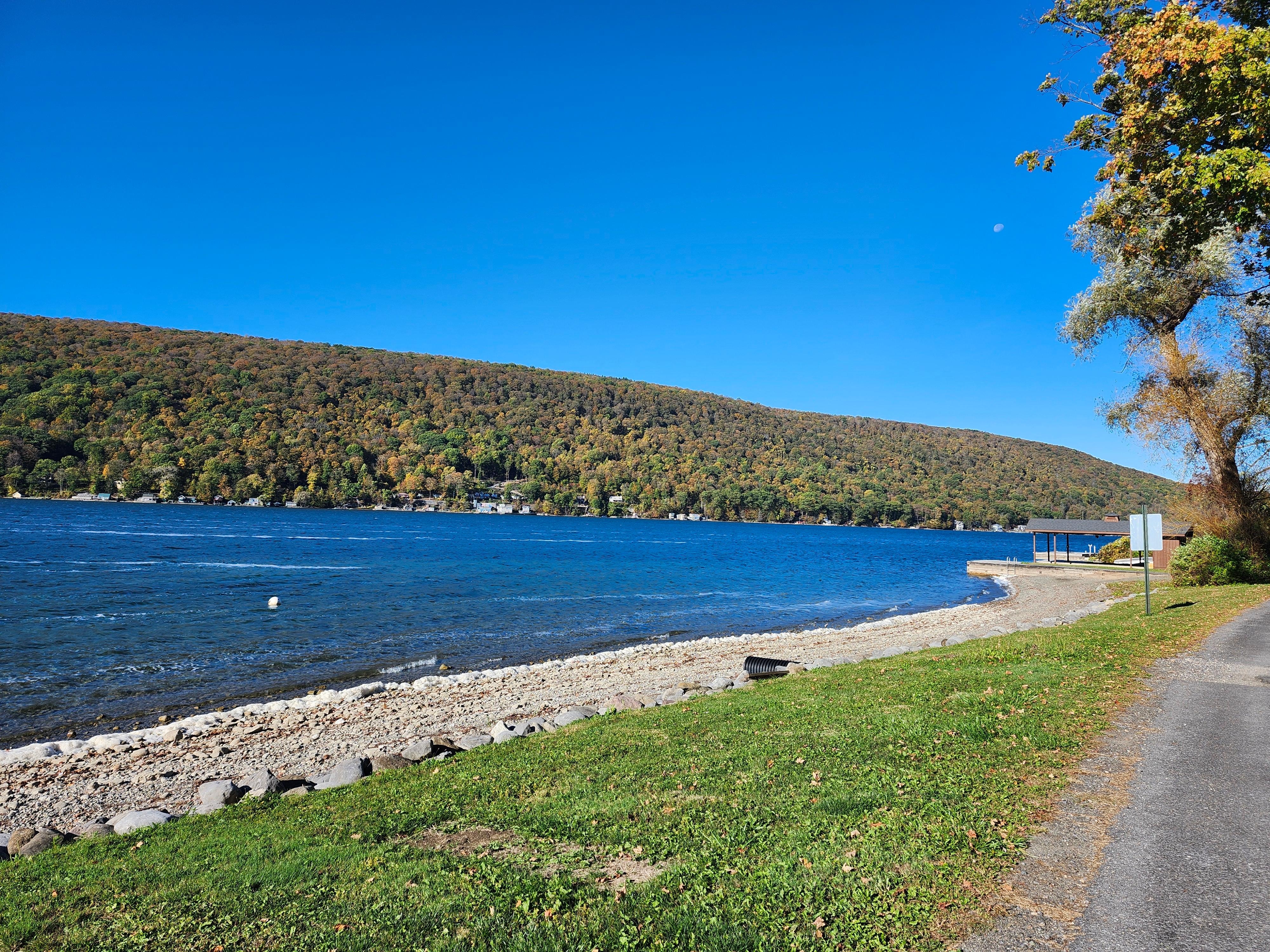 clean beautiful lake