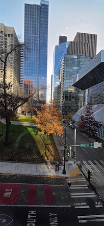 The view from one of the many windows in our room.