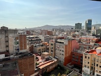 View from rooftop bar