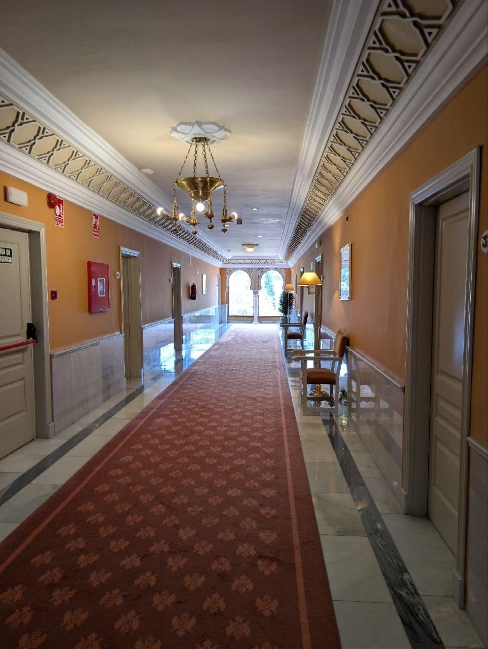 Wide passageways