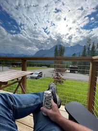 View from the rooms porch.