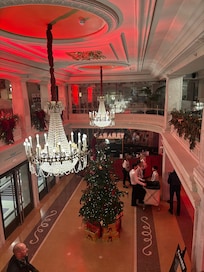 View to lobby from mezzanine