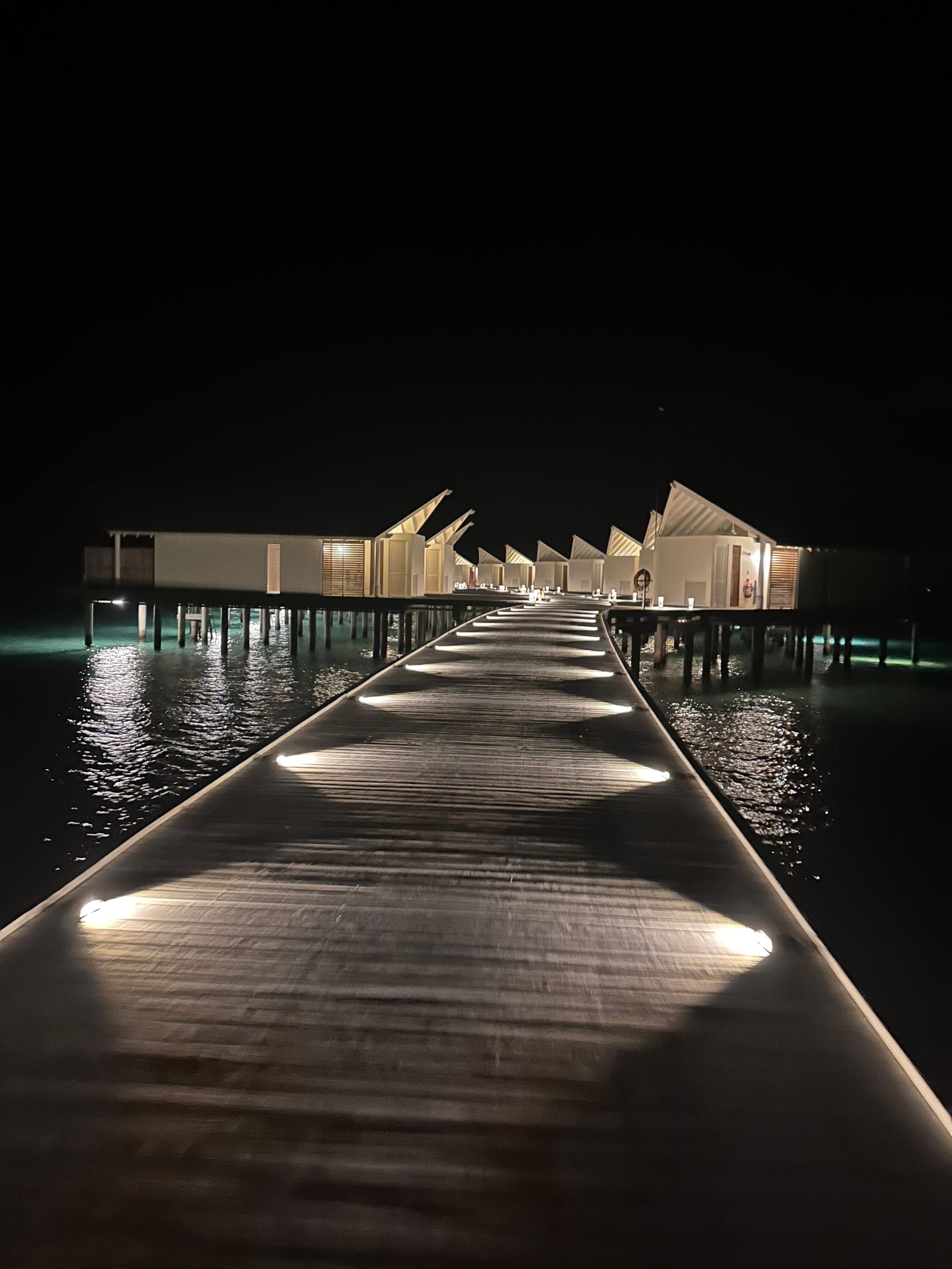 Caminho para o nosso bangalô 