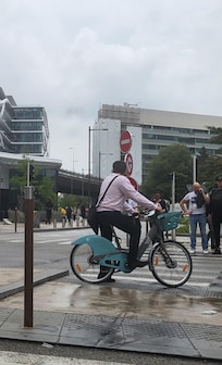 Bikes are available
