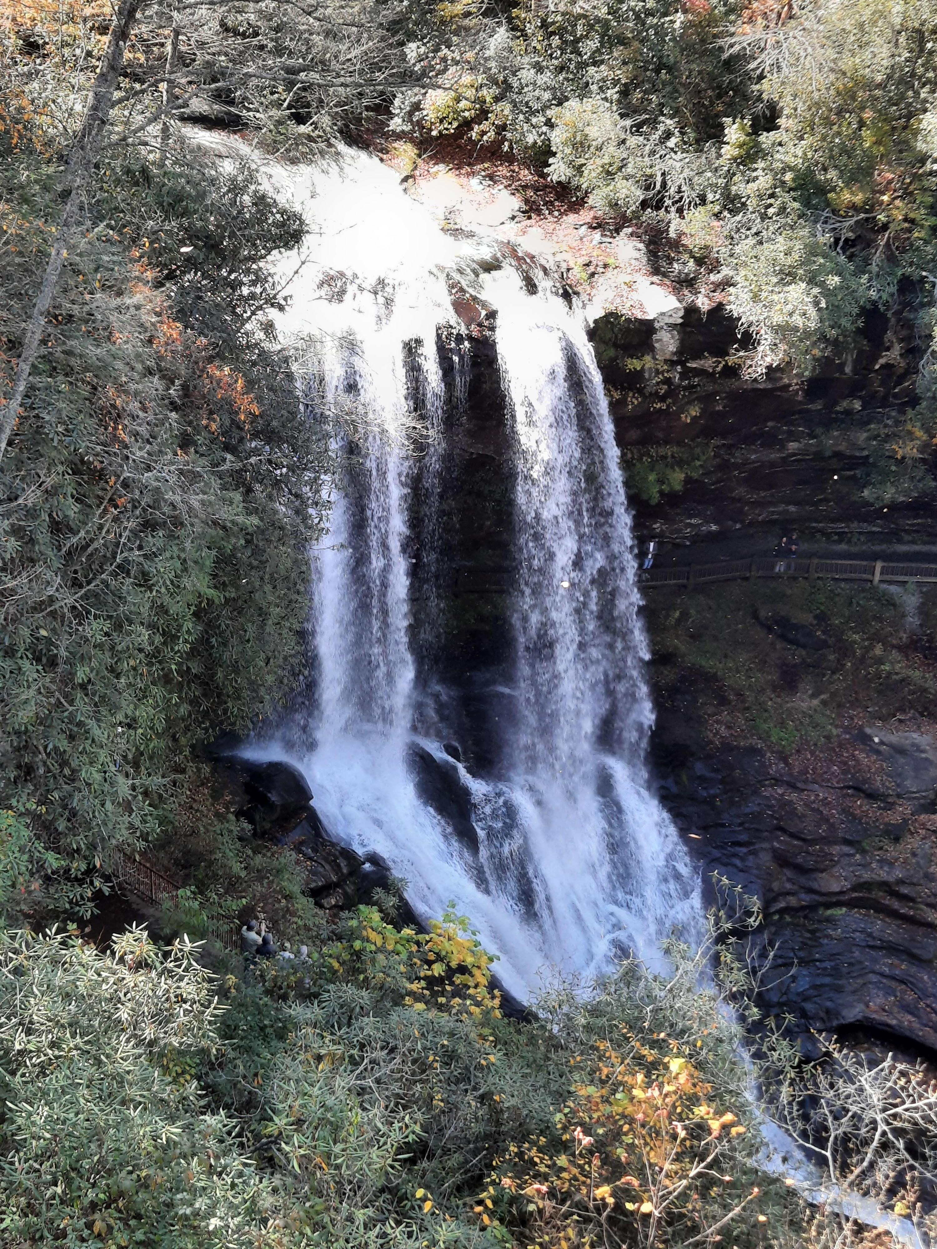 Waterfall on one of our drives.