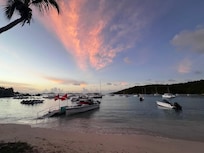 Cruz Bay sunset