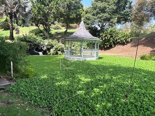Gazebo & Waterfall