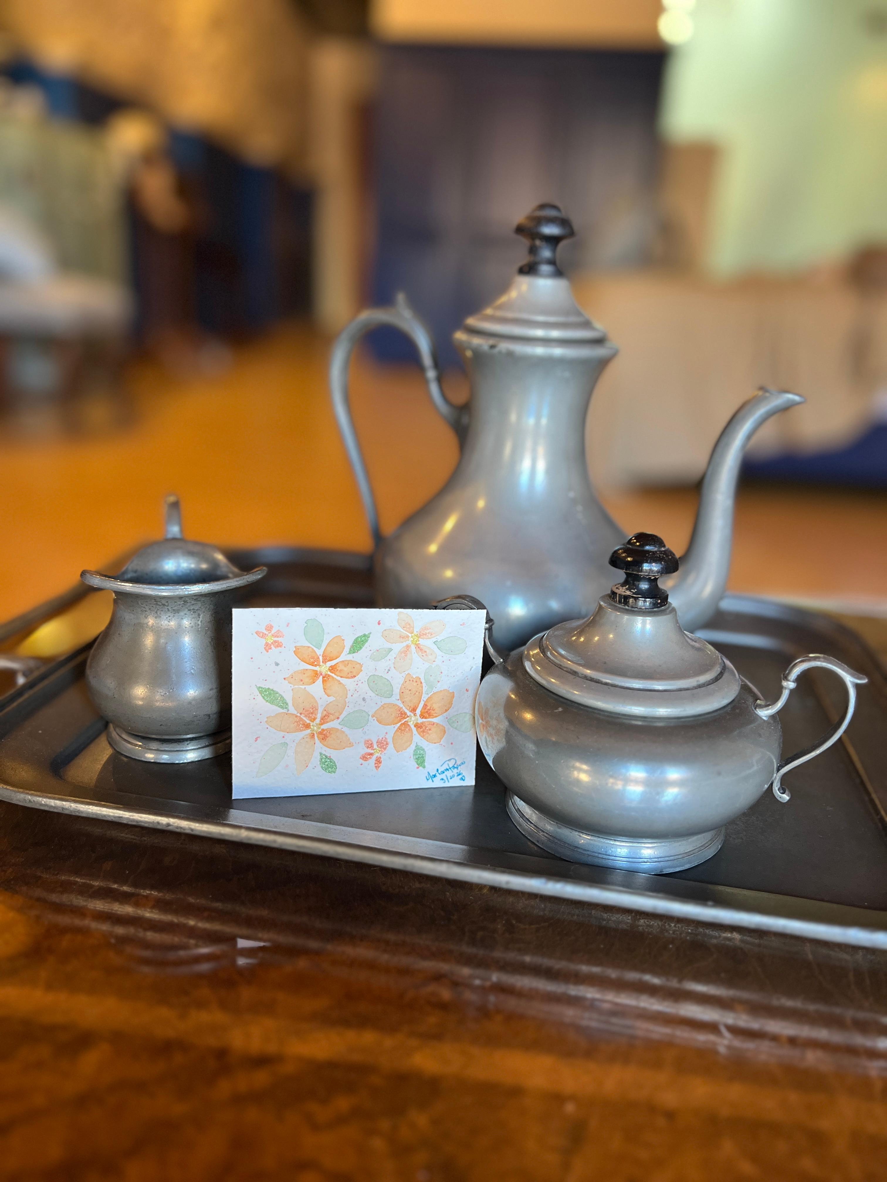 The room was beautifully decorated 