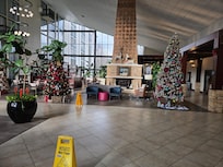 Lobby decorations so beautiful