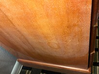 Dust on tV stand