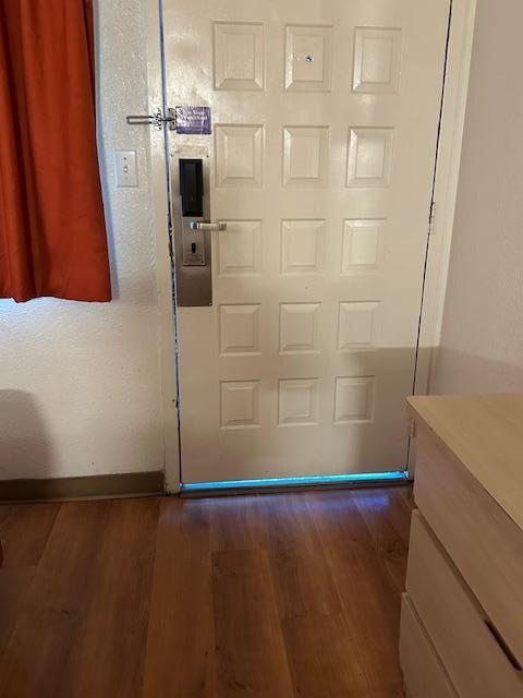 Gape under door