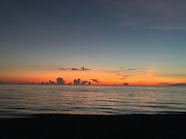 Sunset right out my hotel door.